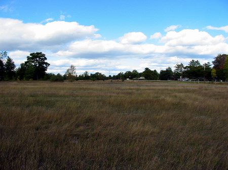Tawas Drive-In Theatre - Lot - Photo From Water Winter Wonderland (newer photo)